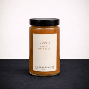 Coulis de caramel à la fleur de sel de l'île de Ré